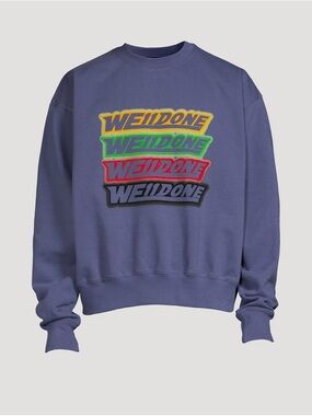 WE11DONE - Logo Sweatshirt - New without tags - Size Medium